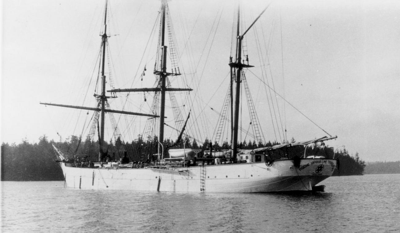 The Roche Harbor Lime Company ship Star of Chili