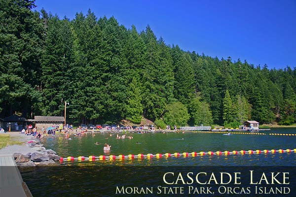 Cascade Lake, Moran State Park, Orcas Island.