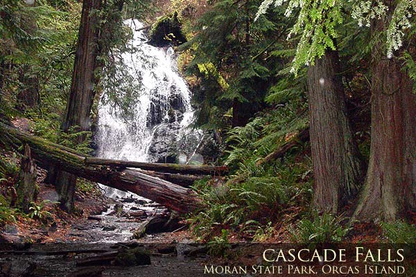 Cascade Falls, Moran State Park Orcas Island