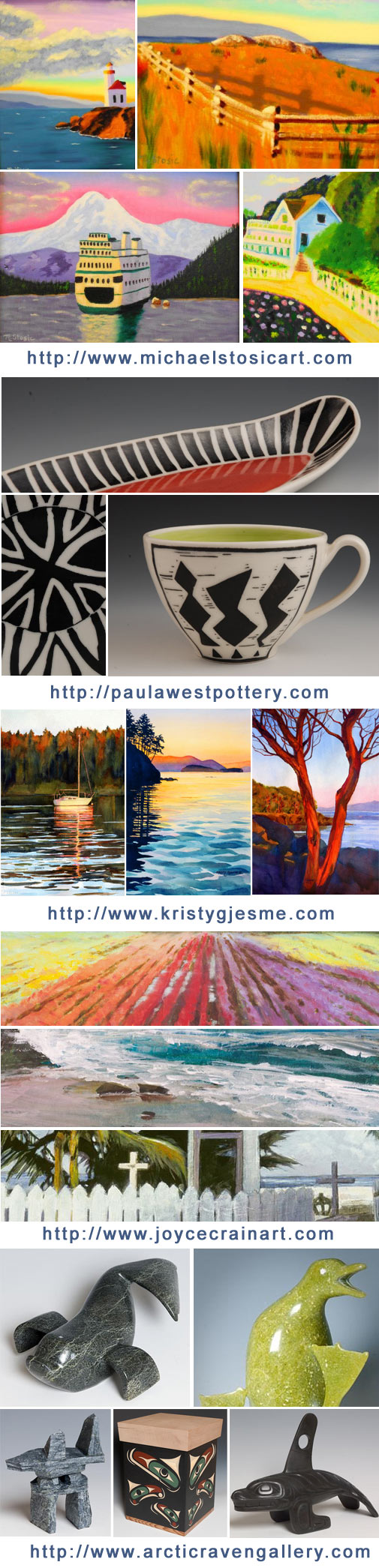 Artstock Art Festival Friday Harbor San Juan Island