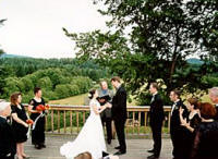 A wedding at Turtleback Farm Inn on Orcas Island, WA