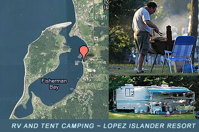 Lopez Island Camping and RV Sites