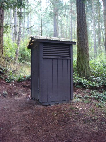 Obstruction Pass state park toilets/restrooms