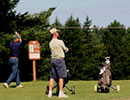 Golfing on Orcas Island